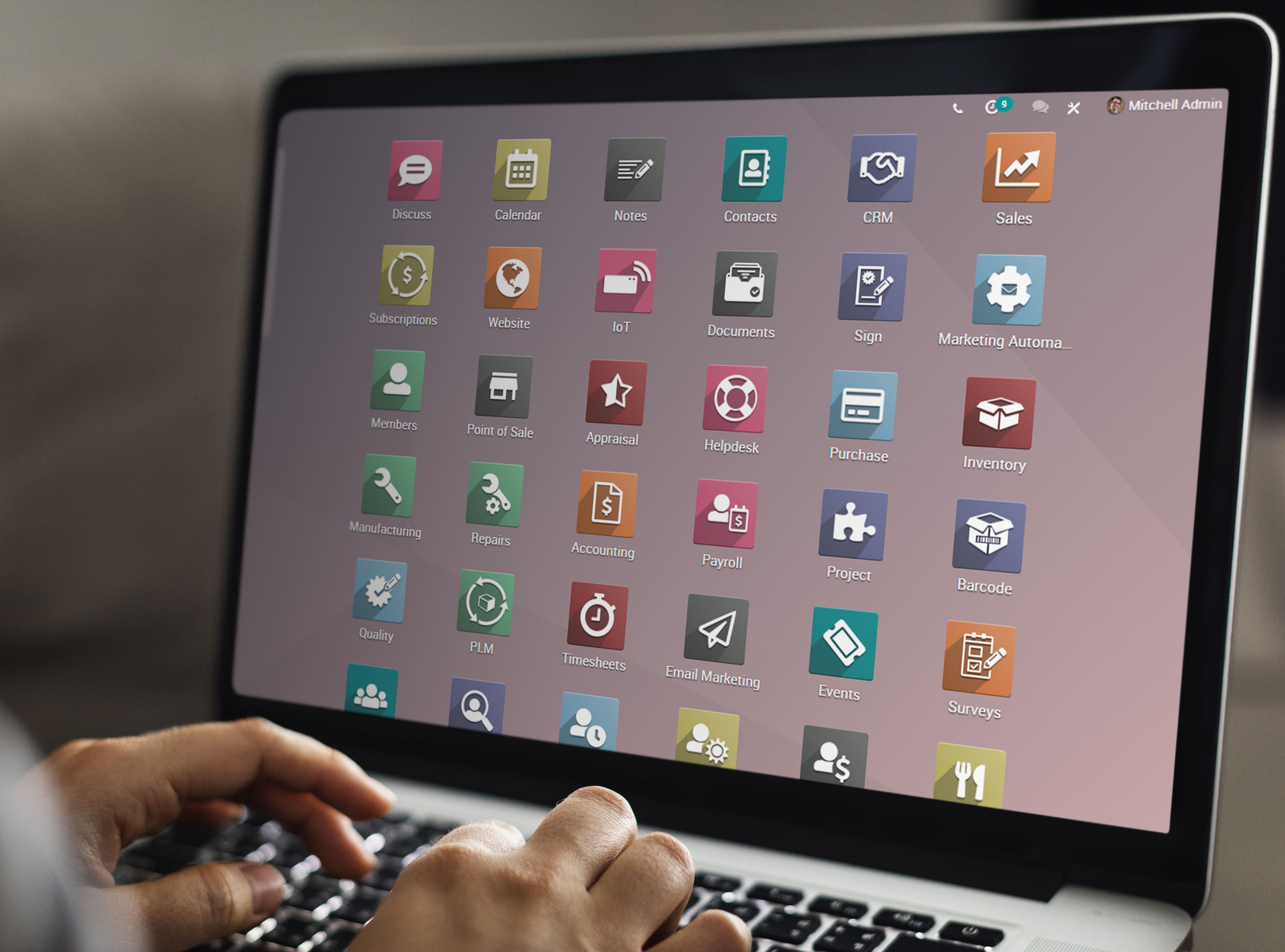 Odoo • Image and Text