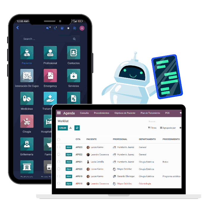Sistema Hospitalario | PACS | SOFTWARE HISTORIA CLINICA